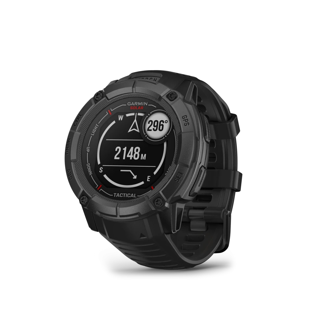 Garmin Instinct 2X Solar Tactical Edition Noire Noir – Image 2