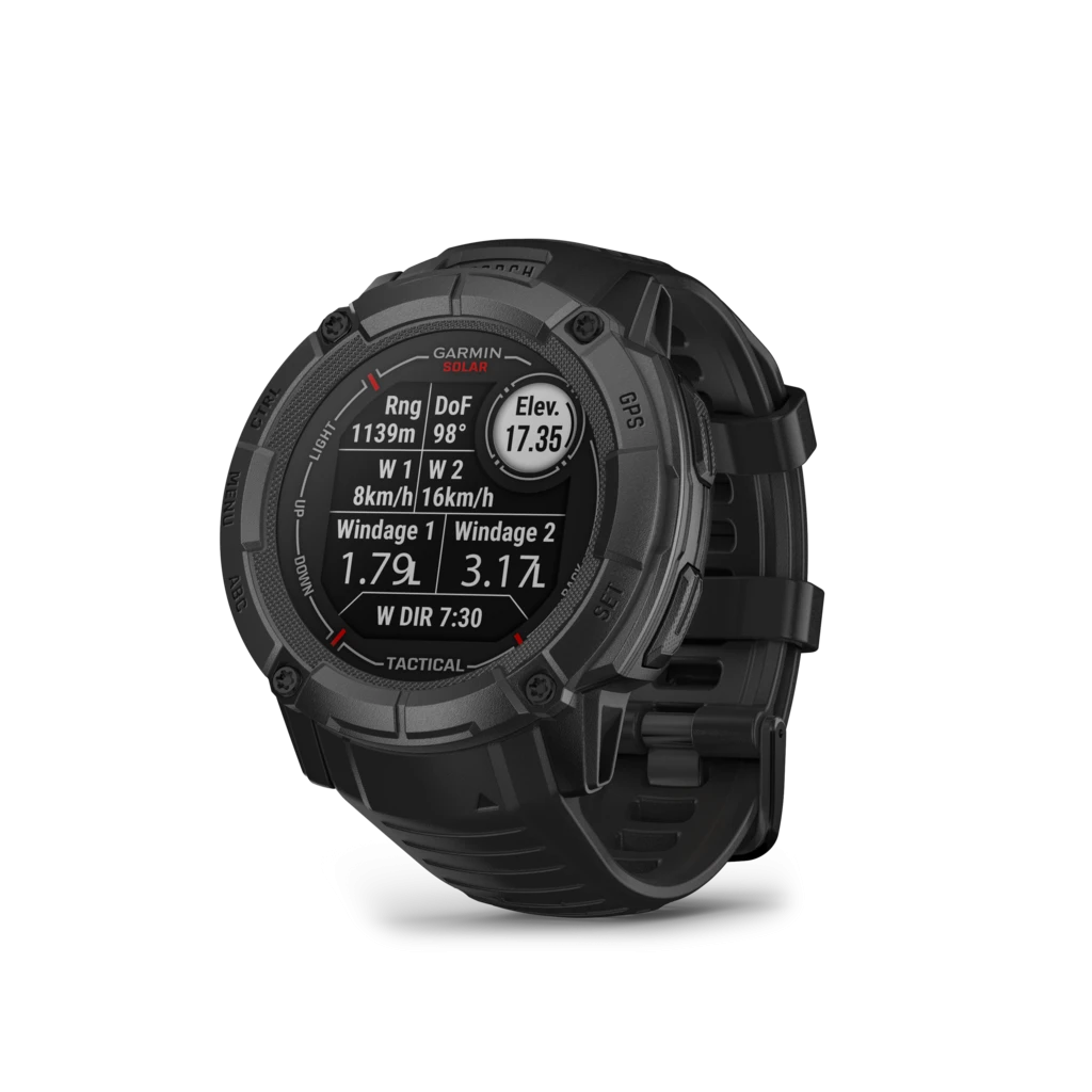 Garmin Instinct 2X Solar Tactical Edition Noire Noir – Image 4