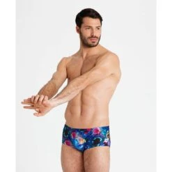 Arena Swim Low Waist Short Allover Homme